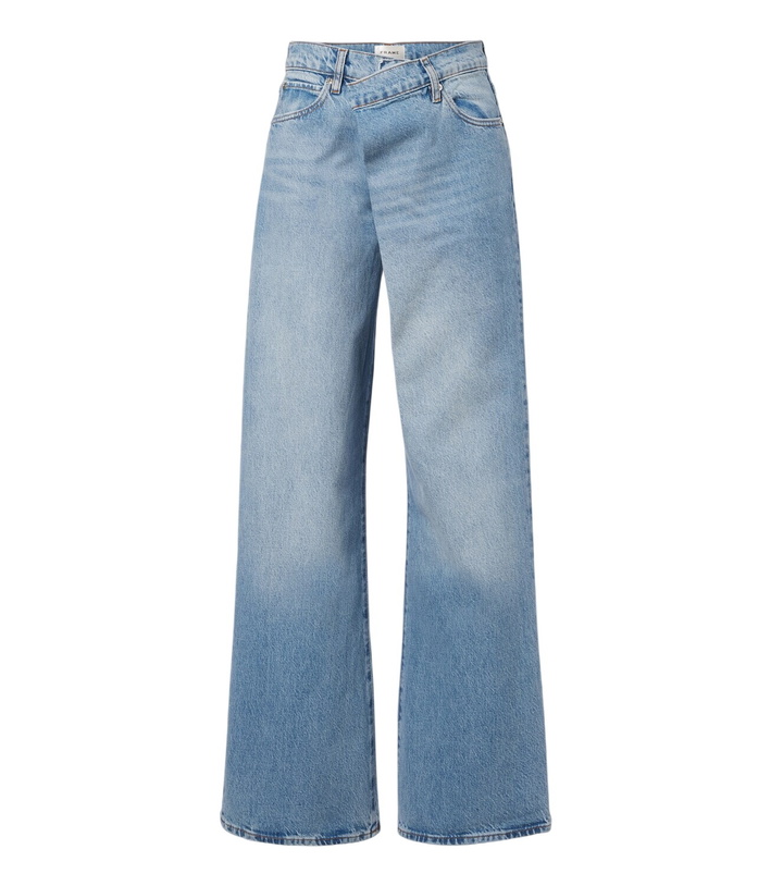 Photo: Frame Crossover wide-leg jeans