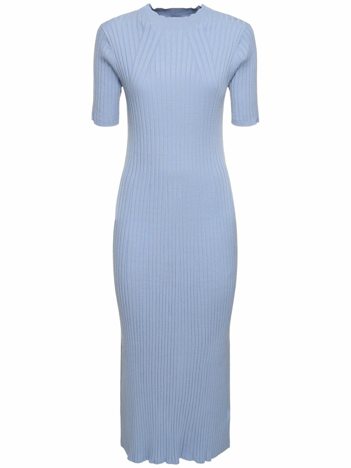 knee length dresses for ladies Aria Knit Dress – JALIIA main image 1