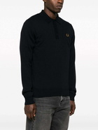 FRED PERRY - Logo Wool Blend Polo Shirt