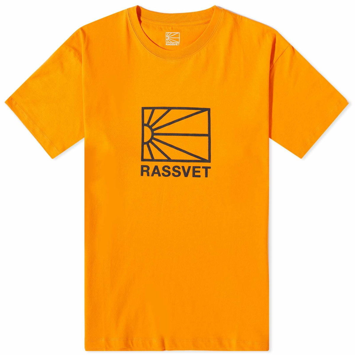 PACCBET Men's Logo T-Shirt in Orange PACCBET