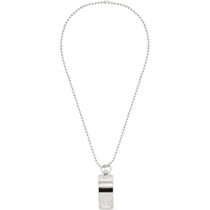 Photo: Dsquared2 Silver Whistle Necklace
