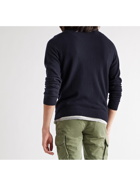 INCOTEX - Virgin Wool and Cashmere-Blend Sweater - Blue