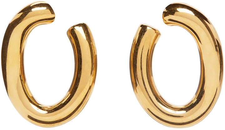 Photo: Saint Laurent Gold Link Earrings