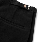 Our Legacy - Black Borrowed Wide-Leg Wool-Blend Trousers - Men - Black