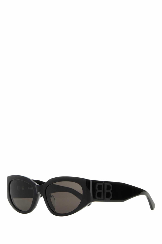 Photo: Balenciaga Black Acetate Bossy Sunglasses