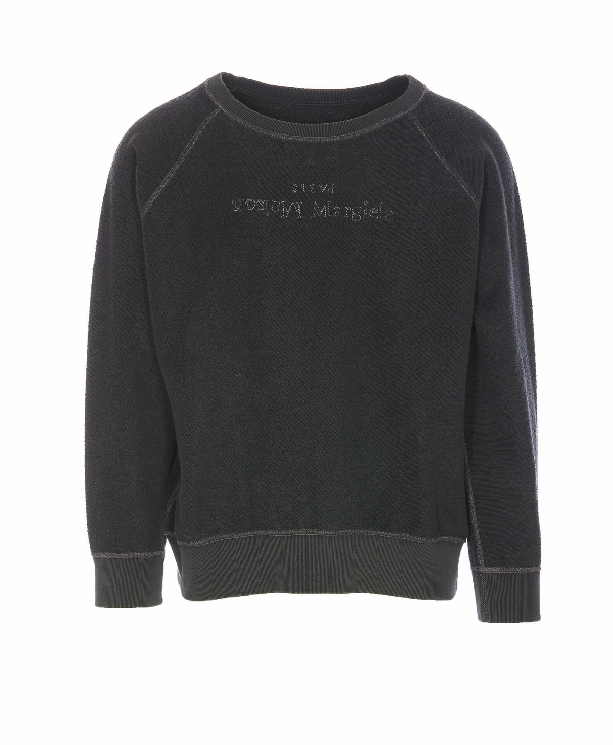 Maison Margiela Smile Print Crew Sweat Maison Margiela Maison Margiela Smile Print Crew Sweat Maison Margiela