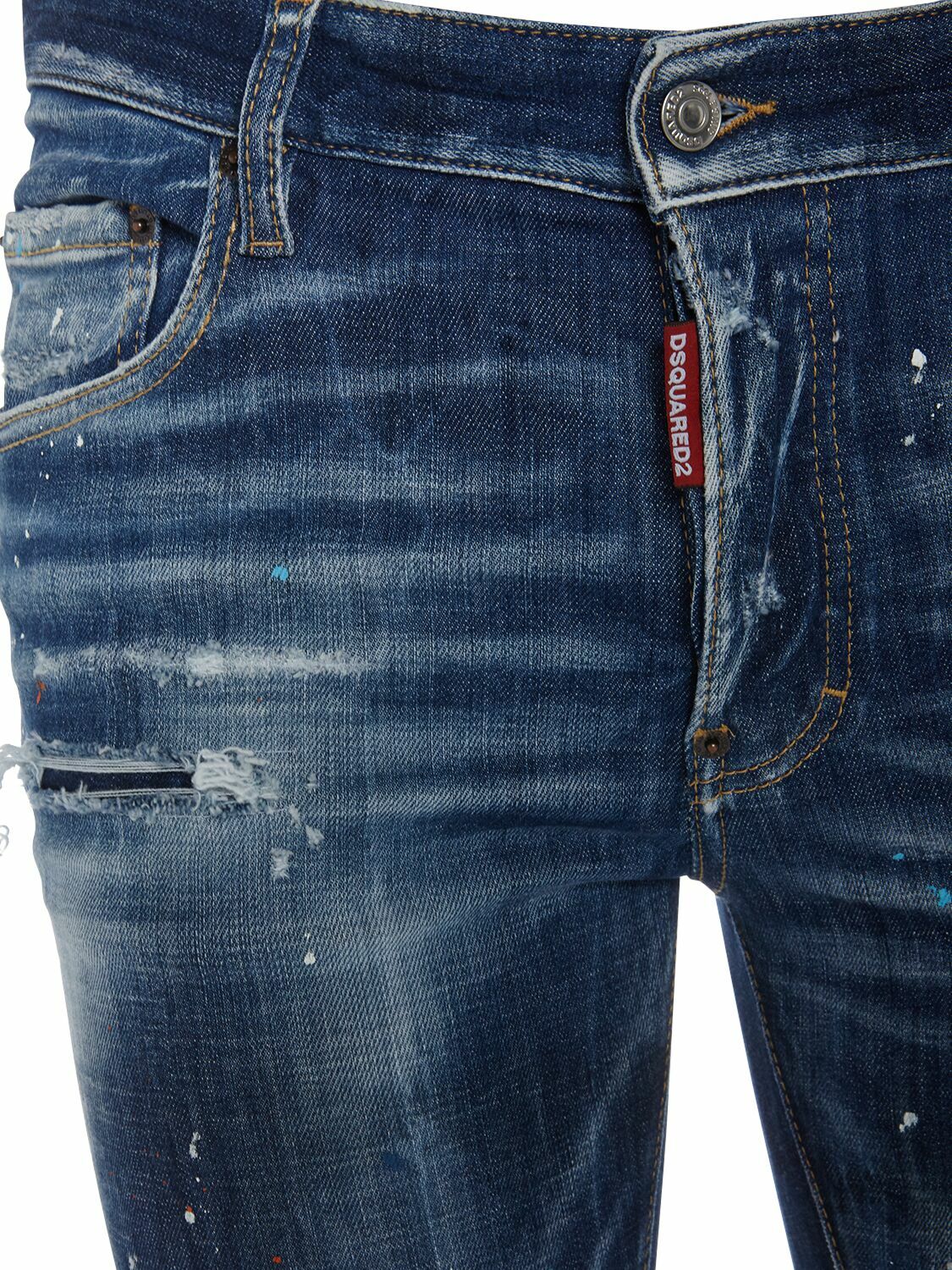 DSQUARED2 - Super Twinky Fit Cotton Denim Jeans Dsquared2