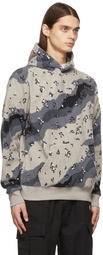 Billionaire Boys Club Taupe Fleece Camo Hoodie