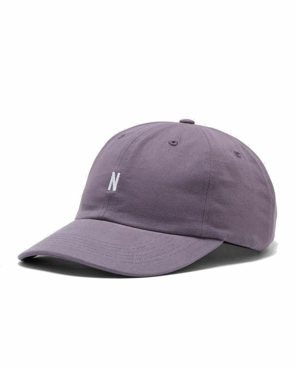 Photo: Norse Projects Twill Sports Cap Purple - Mens - Caps