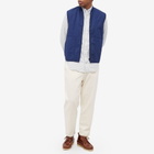 Gitman Vintage Men's Button Down Stripe Oxford Shirt in Black/White