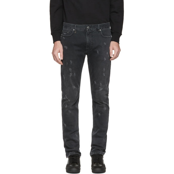 Photo: Marc Jacobs Black Distressed Jeans