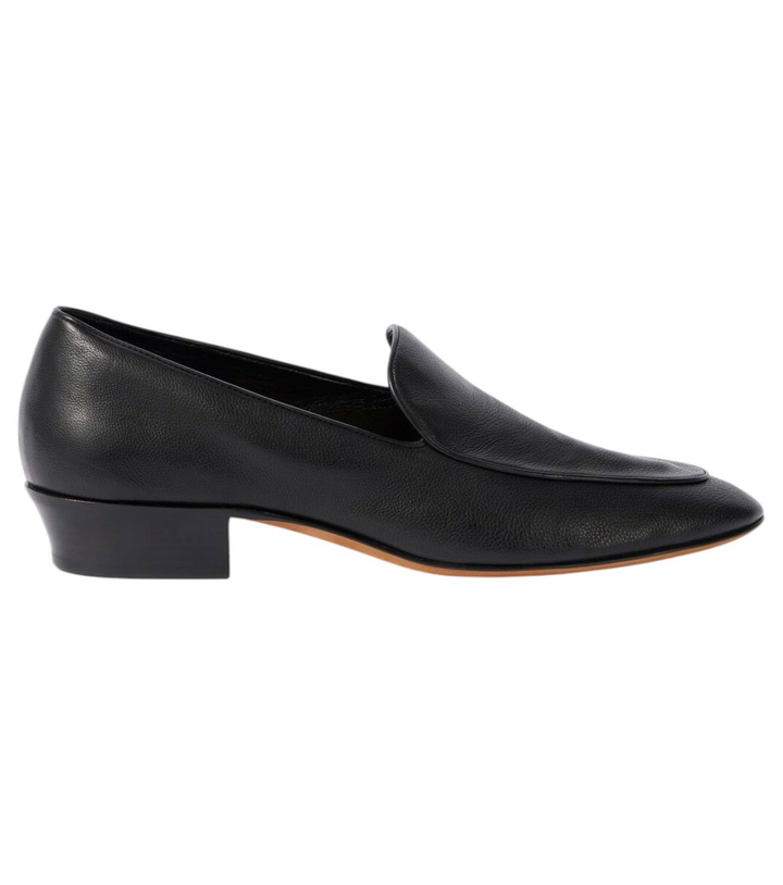 Photo: The Row Hereditas leather loafers