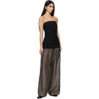 Entire Studios Brown Vento Wide Leg Trousers