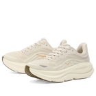 Hoka One One Women's Bondi 9 Sneaker in River Rock Grey/Alabaster