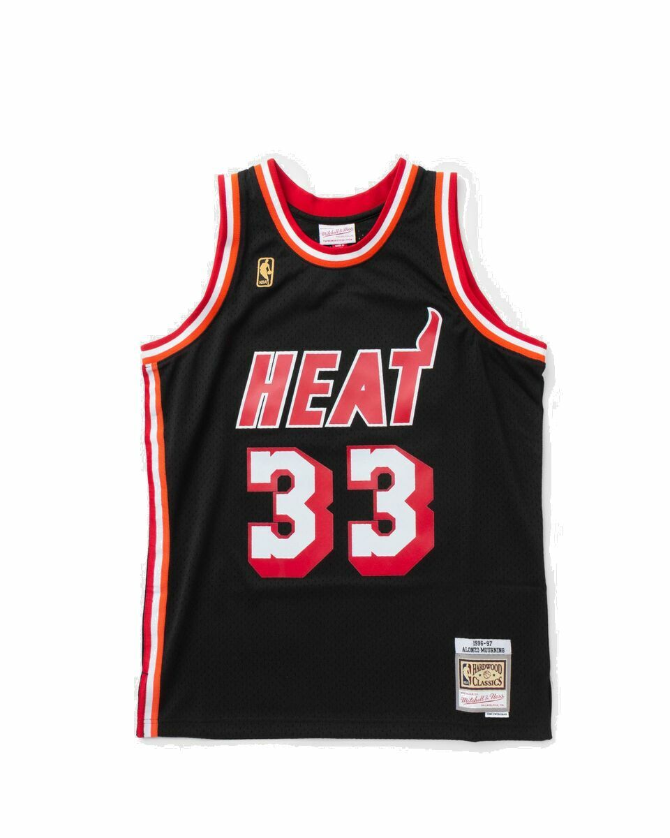 Photo: Mitchell & Ness Nba Swingman Jersey Miami Heat 1996 97 Alonzo Mourning #33 Black - Mens - Jerseys