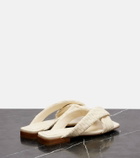 Bottega Veneta Riva Intrecciato leather sandals