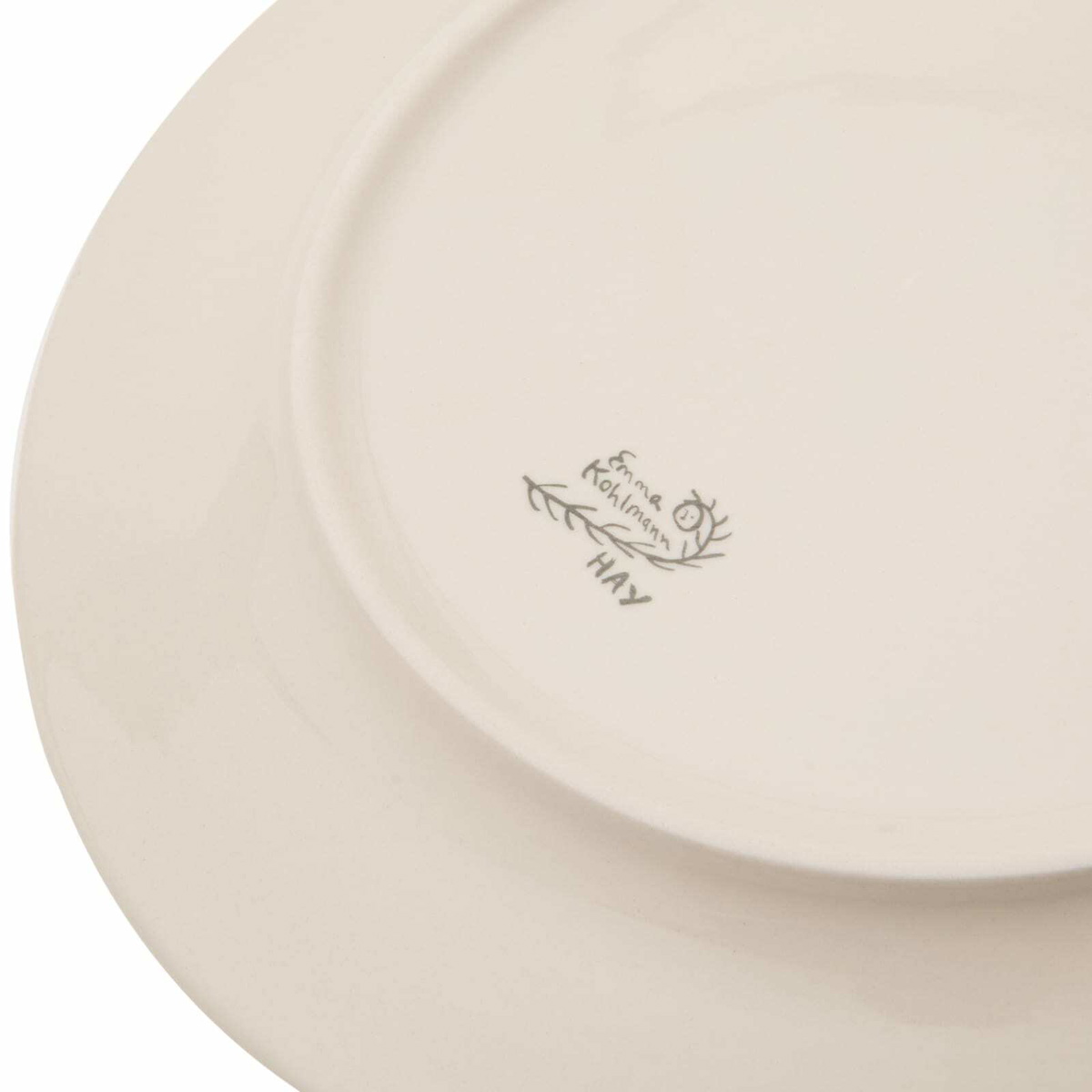 HAY x Emma Kohlmann La Pittura Plate in Golden Leaf 