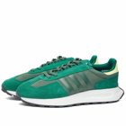 Adidas Men's Retropy E5 Sneakers in Green/Pulse Yellow