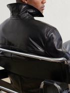 Canali - Leather jacket - Black