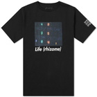 SOPHNET. x Tatsuo Miyajima Life Rhizome Tee