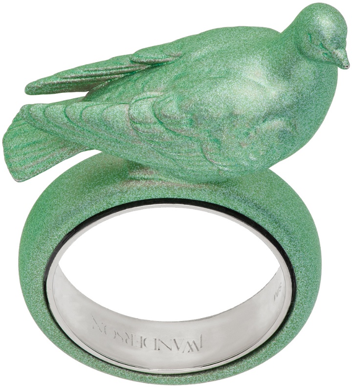 Photo: JW Anderson Green Pigeon Ring