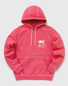 By Parra Under Pink Waters Hooded Sweatshirt Pink Hoodies