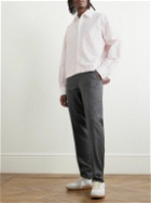 Thom Browne - Grosgrain-Trimmed Supima Cotton Oxford Shirt - Pink