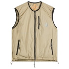 KA_YO_Prototype Men's Insulated Vest in Hay Beige