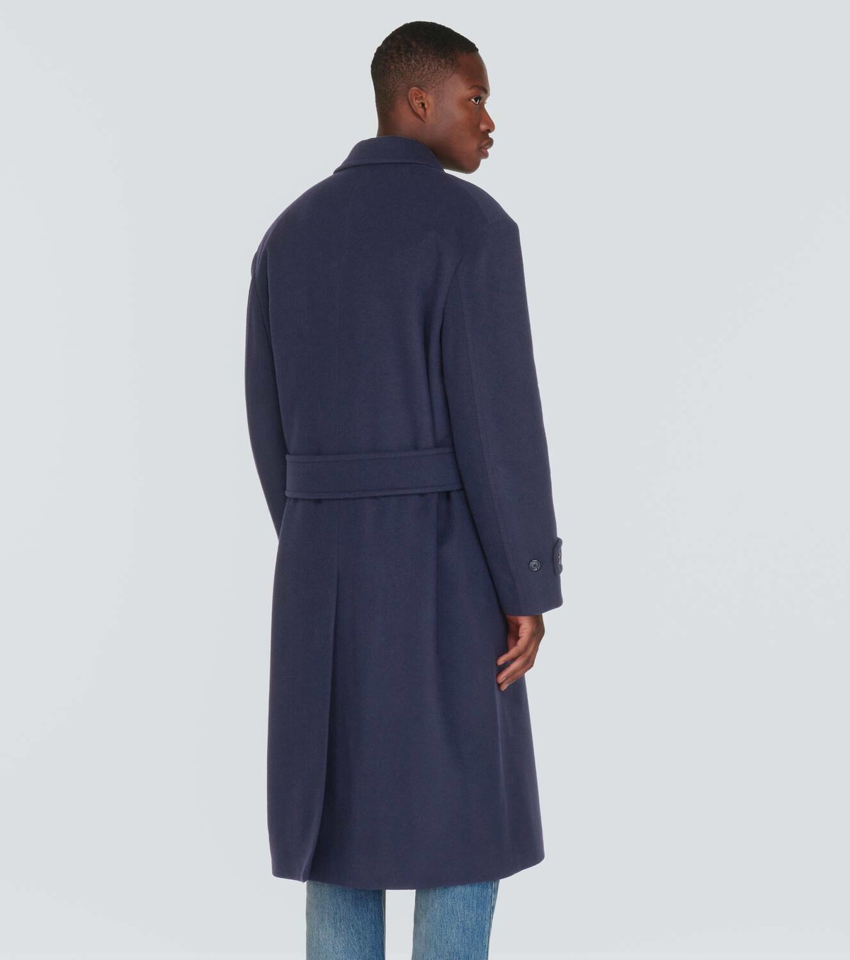 Gucci Double-breasted wool overcoat Gucci