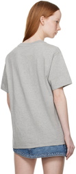 KIMHĒKIM Gray Heart T-Shirt