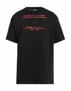 Raf Simons Mens T-shirt in Black