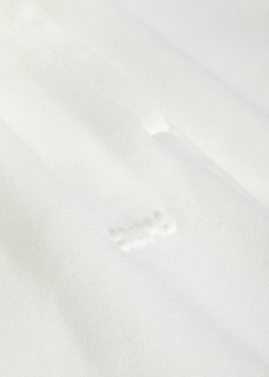 Skims Logo Straight-leg Cotton-blend Sweatpants Off White