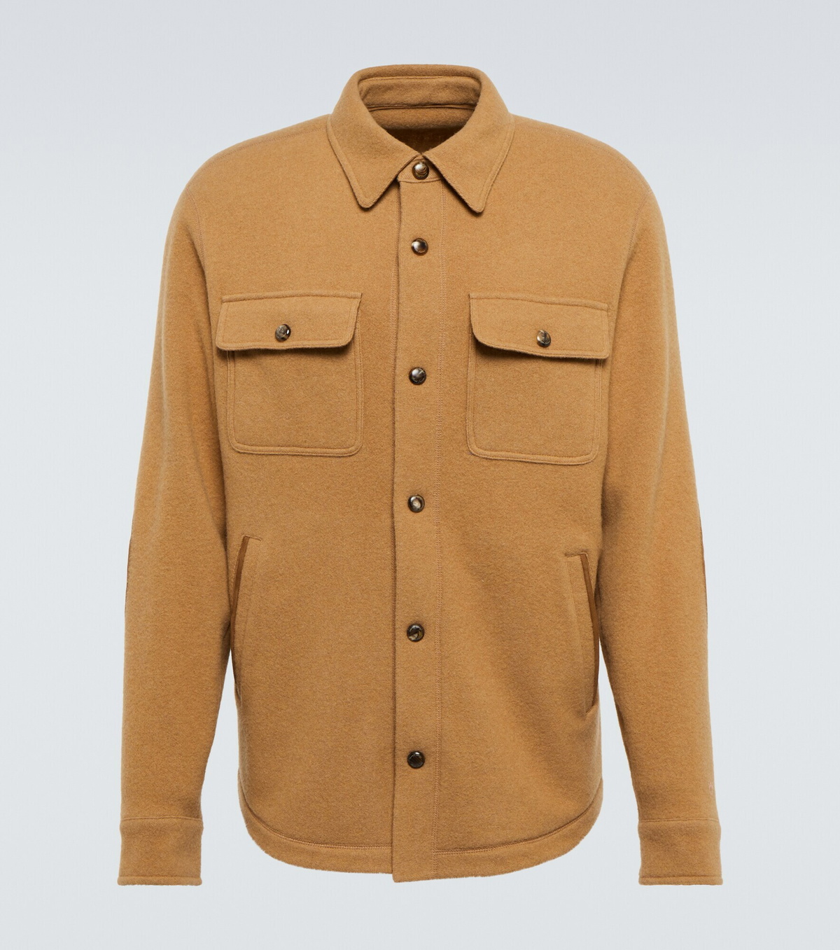 Ralph Lauren Purple Label - Wool and cashmere overshirt
