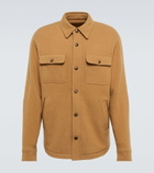Ralph Lauren Purple Label - Wool and cashmere overshirt