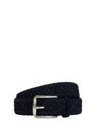 TOD'S - 3.5cm Woven Leather Belt