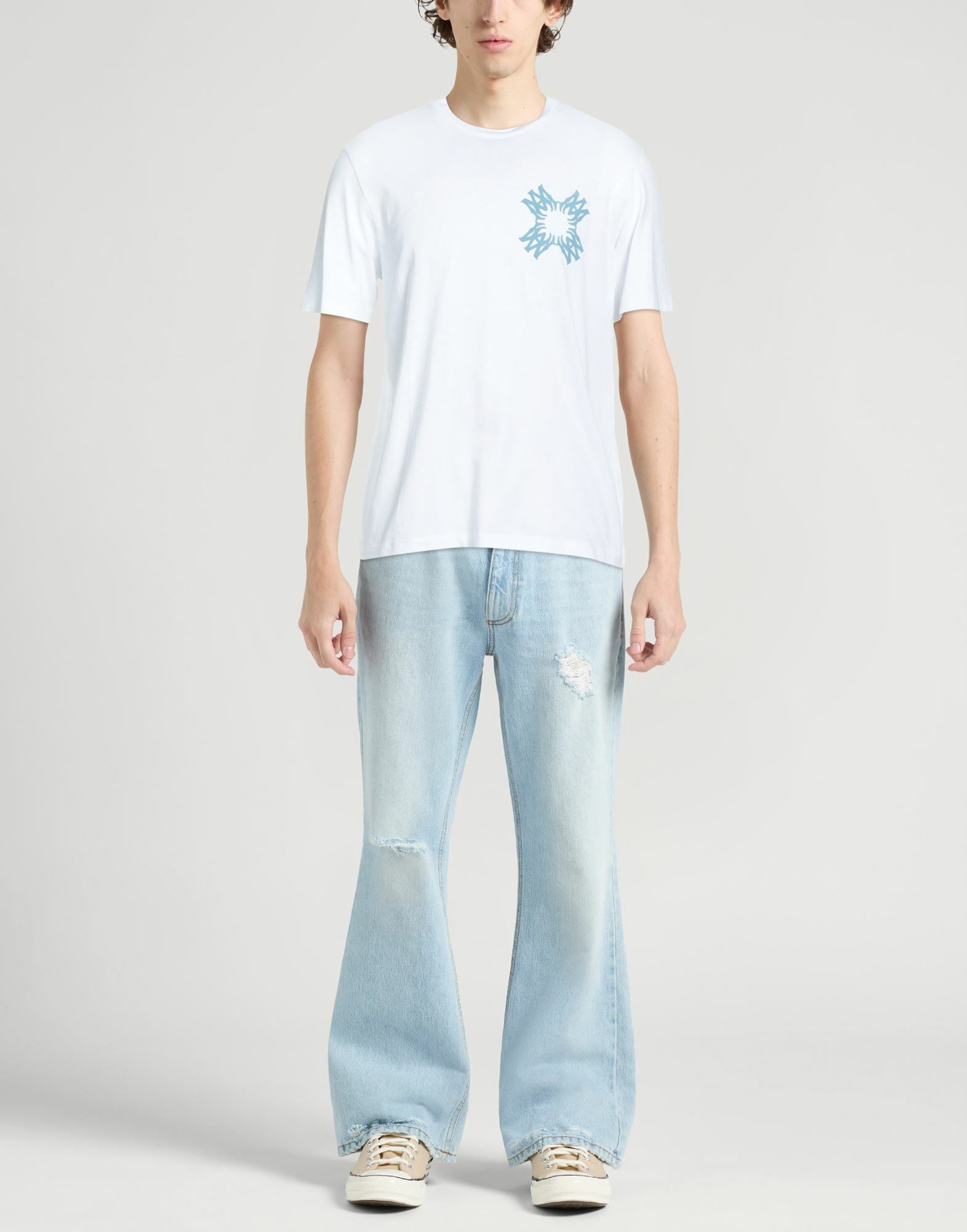 Amiri Mens T-shirt in White