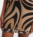 Pucci Marmo ruffled minidress