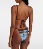 SIR Rioja beaded striped bikini bottoms