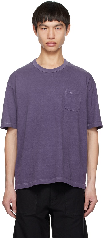 Photo: visvim Purple Jumbo T-Shirt