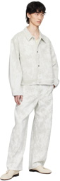 LEMAIRE Off-White Boxy Denim Jacket