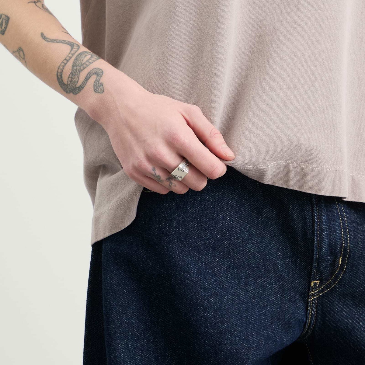 Serge DeNimes Aster Ring Presented by END. in Silver