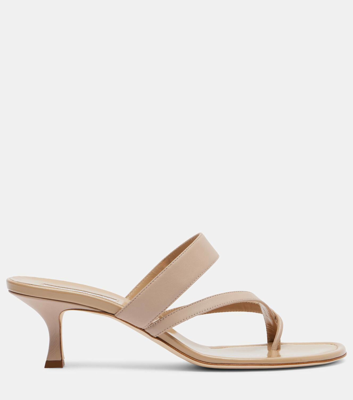 Manolo Blahnik Susa 50 leather thong sandals