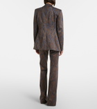 Etro Paisley flared pants