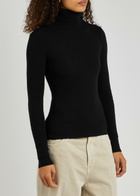 Canada Goose Georgian Roll-neck Wool Jumper Black