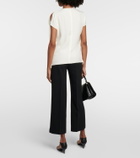 Toteme Draped satin top