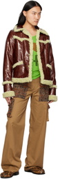 Anna Sui SSENSE Exclusive Brown Runway Jacket