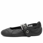 Puma Women's Speedcat Ballet Dress-Up Buckle Ballet in Black