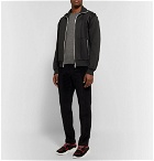 Moncler - Calum Leather-Trimmed Mesh and Suede Sneakers - Men - Black