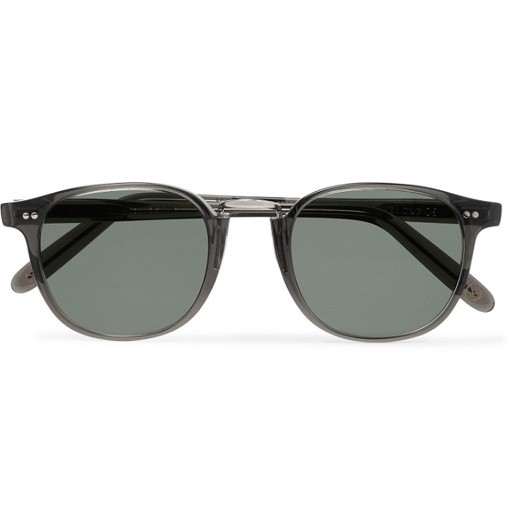 Photo: Kingsman - Culter and Gross Round-Frame Acetate Sunglasses - Gray