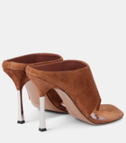 Paris Texas Lorena 100 suede thong sandals